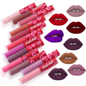 Waterproof Lipstick Long Lasting Liquid Matte Lipstick Pen 24 Colors