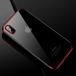 Luxury Transparent Case for iPhone X 10