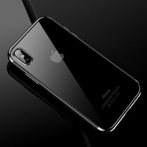 Luxury Transparent Case for iPhone X 10