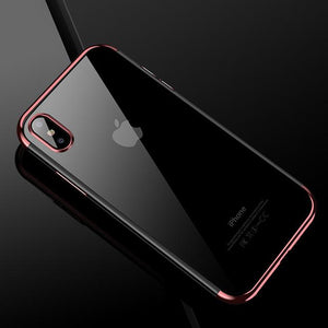 Luxury Transparent Case for iPhone X 10